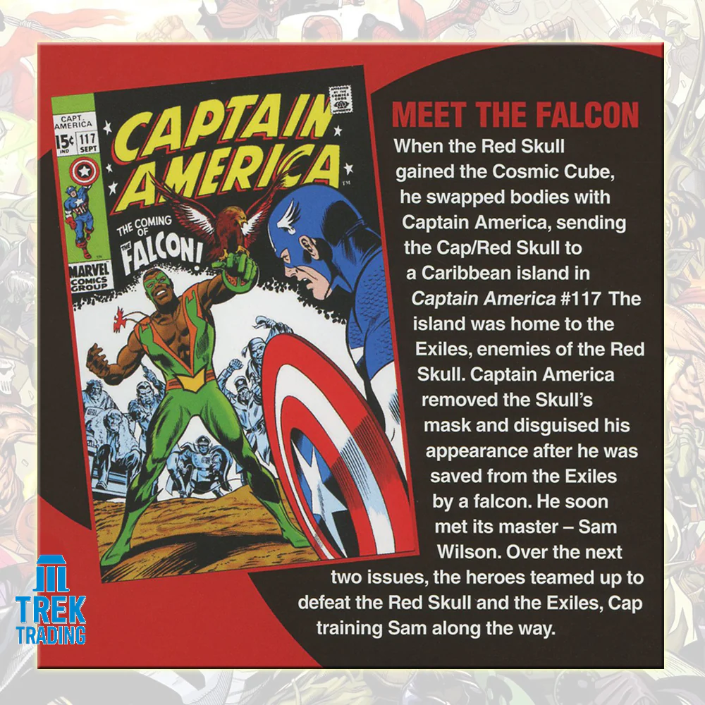 Marvel Movie Collection Figurines - 12cm The Falcon 44 with Magazine - Image 7