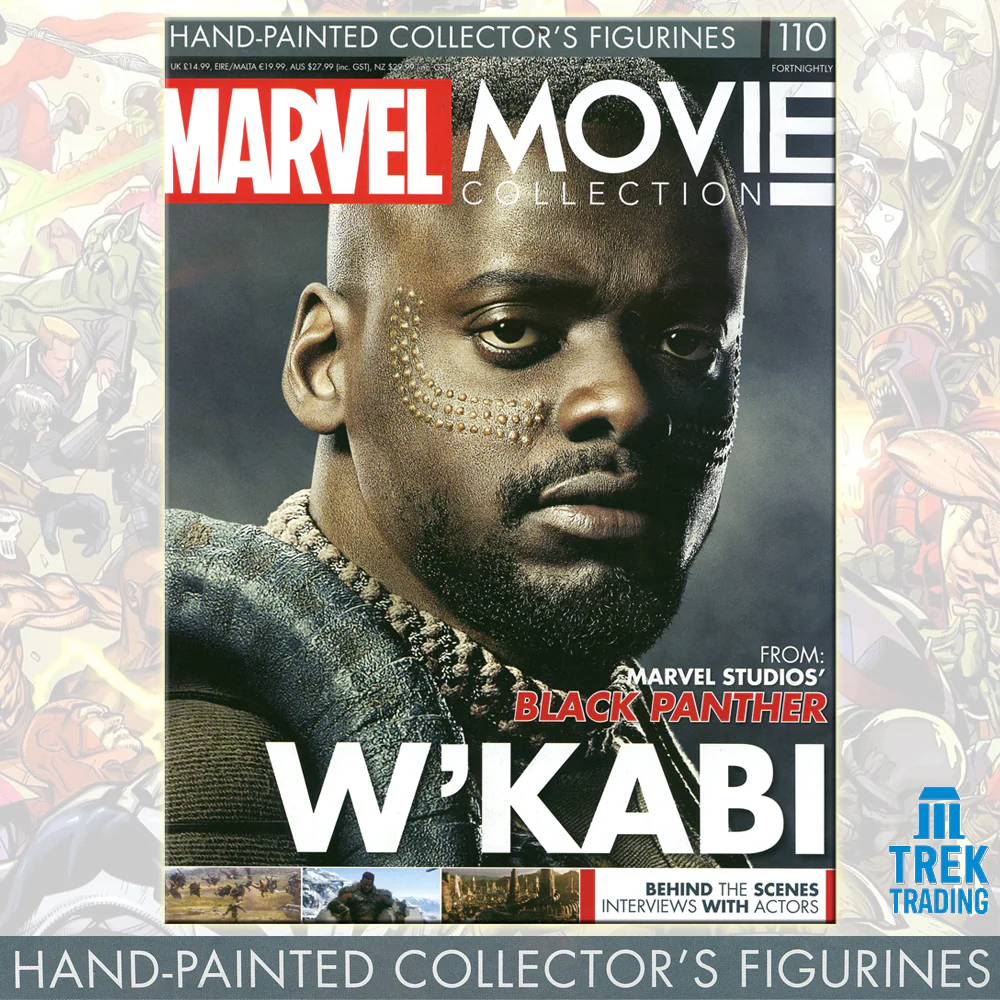 Marvel Movie Collection Figurines - 12cm W'Kabi 110 with Magazine - Image 3
