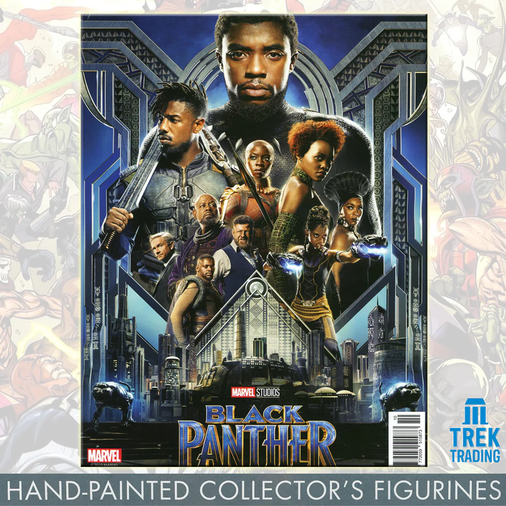 Marvel Movie Collection Figurines - 12cm W'Kabi 110 with Magazine - Image 6