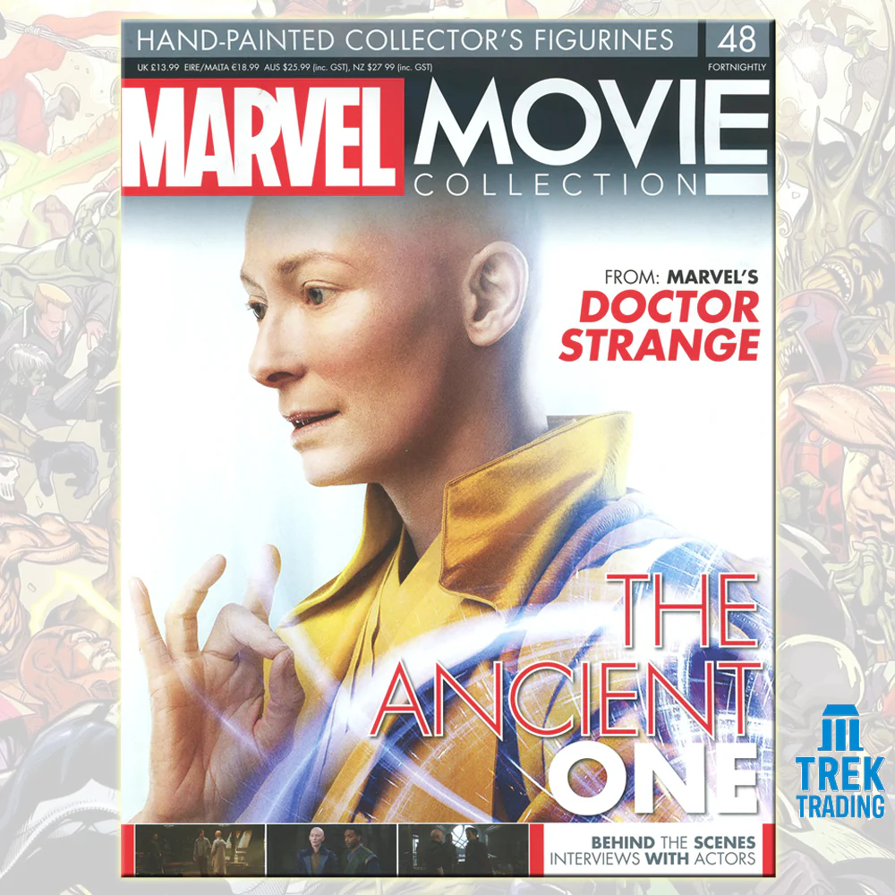 Marvel Movie Collection Figurines - 13cm The Ancient One 48 with Magazine - Image 3