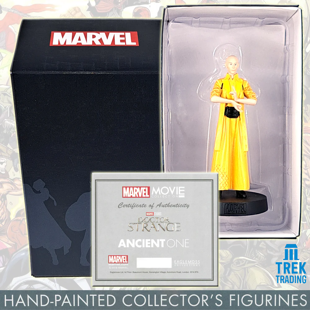 Marvel Movie Collection Figurines - 13cm The Ancient One 48 with Magazine - Image 4