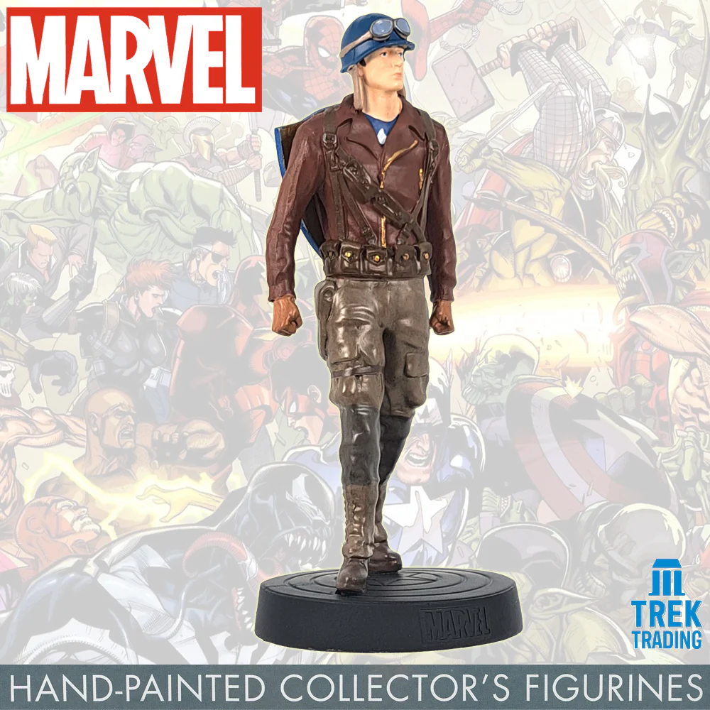Marvel Movie Collection Figurines - 14cm Captain America: The First Avenger 45 with Magazine - Image 2