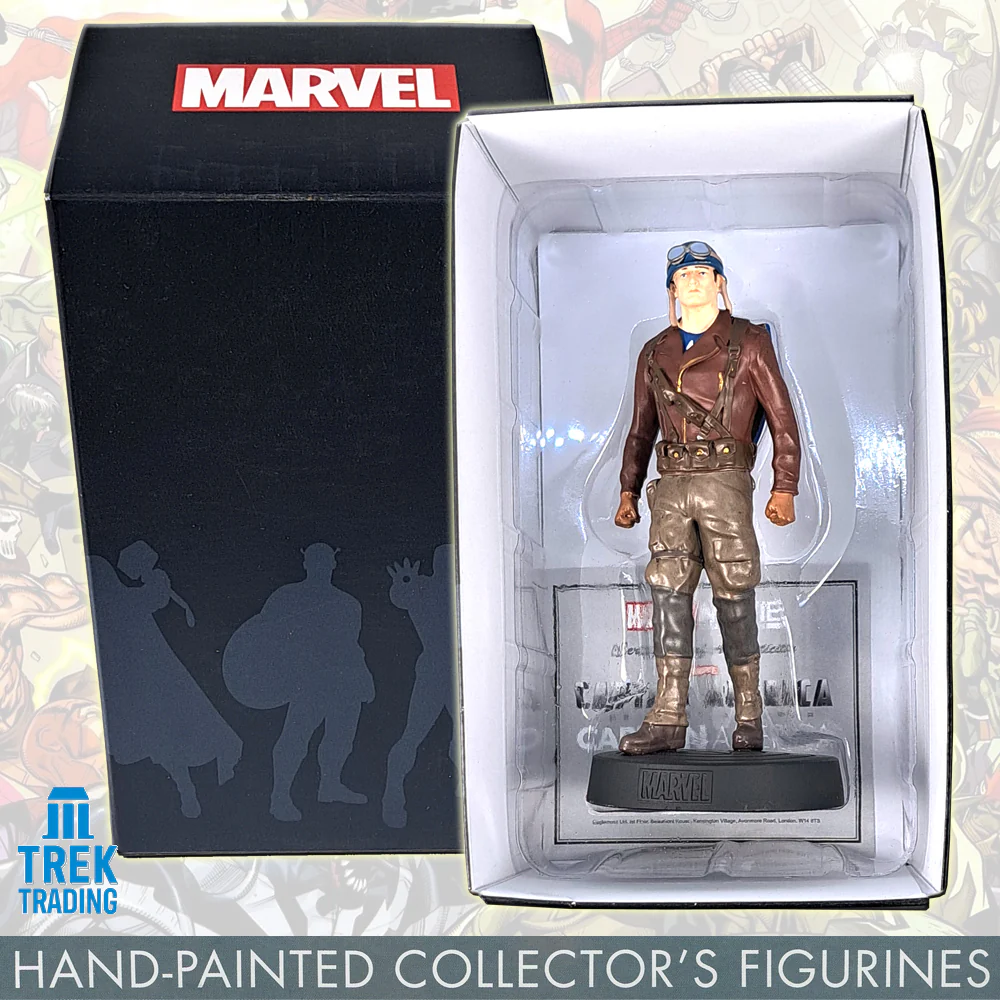 Marvel Movie Collection Figurines - 14cm Captain America: The First Avenger 45 with Magazine - Image 4