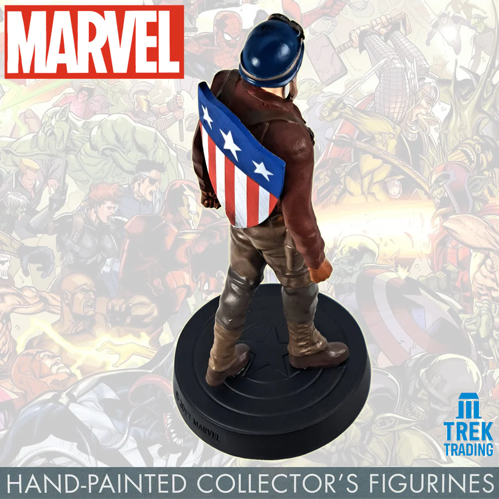Marvel Movie Collection Figurines - 14cm Captain America: The First Avenger 45 with Magazine - Image 8