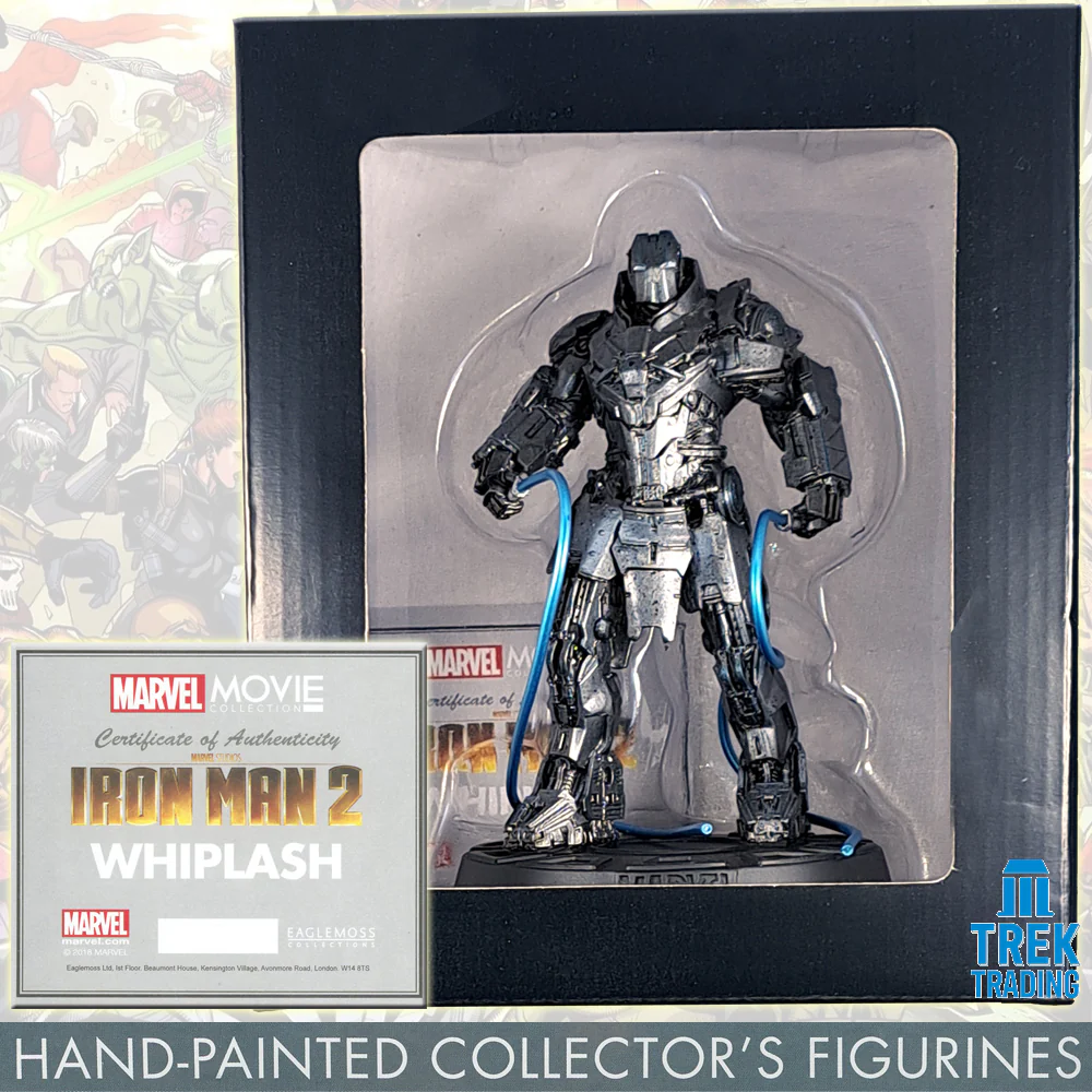 Marvel Movie Collection Figurines - 15cm Special 6 Whiplash with Magazine - Image 4