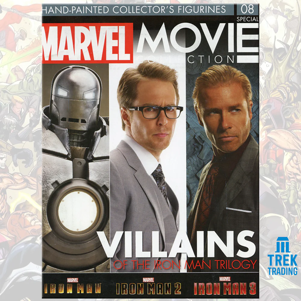 Marvel Movie Collection Eaglemoss Figurines - 17cm Special 08 Iron Monger with Magazine - Image 3