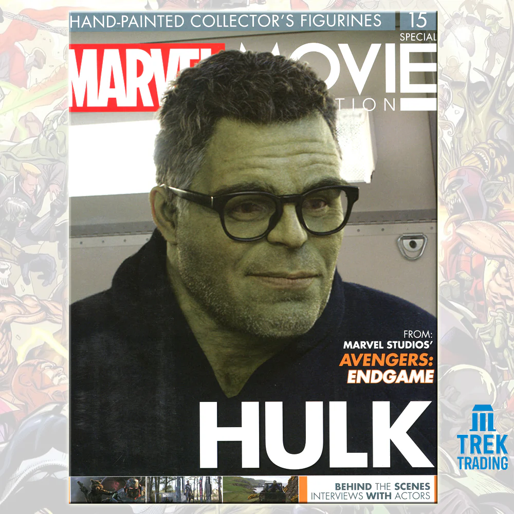 Marvel Movie Collection Figurines - 17cm Special 15 Hulk with Magazine - Image 3
