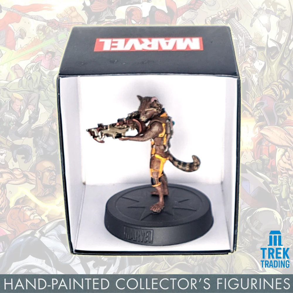 Marvel Movie Collection Figurines - 8cm Rocket Raccoon Guardians of the Galaxy Bonus Edition 1 - Image 3