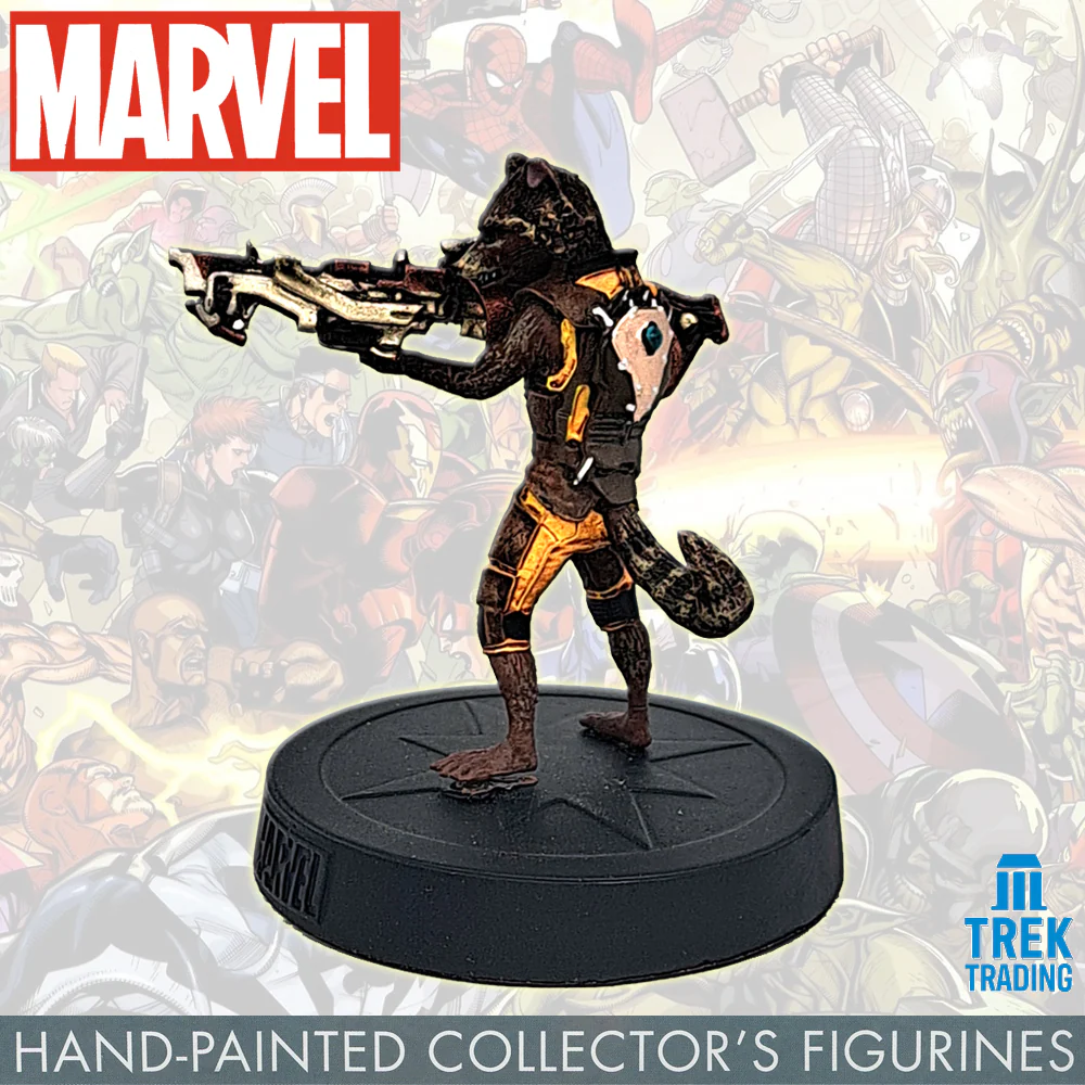 Marvel Movie Collection Figurines - 8cm Rocket Raccoon Guardians of the Galaxy Bonus Edition 1 - Image 4