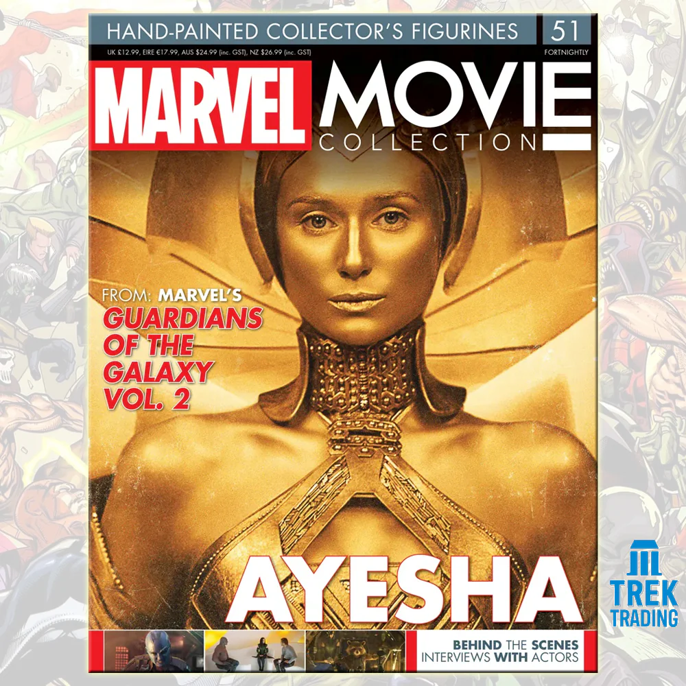 Marvel Movie Collection Figurines - Ayesha 51 with Magazine - Image 3