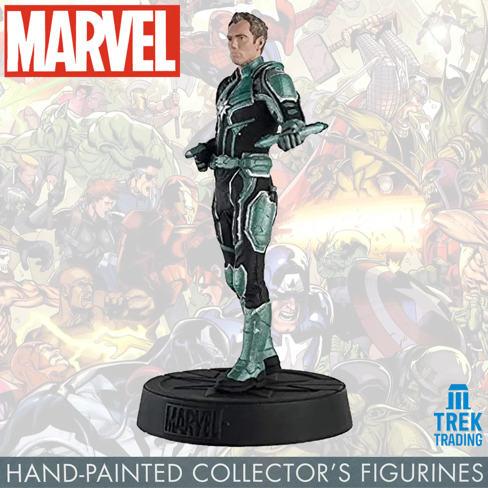 Marvel Movie Collection Figurines - Yon-Rogg 104 with Magazine - Image 4