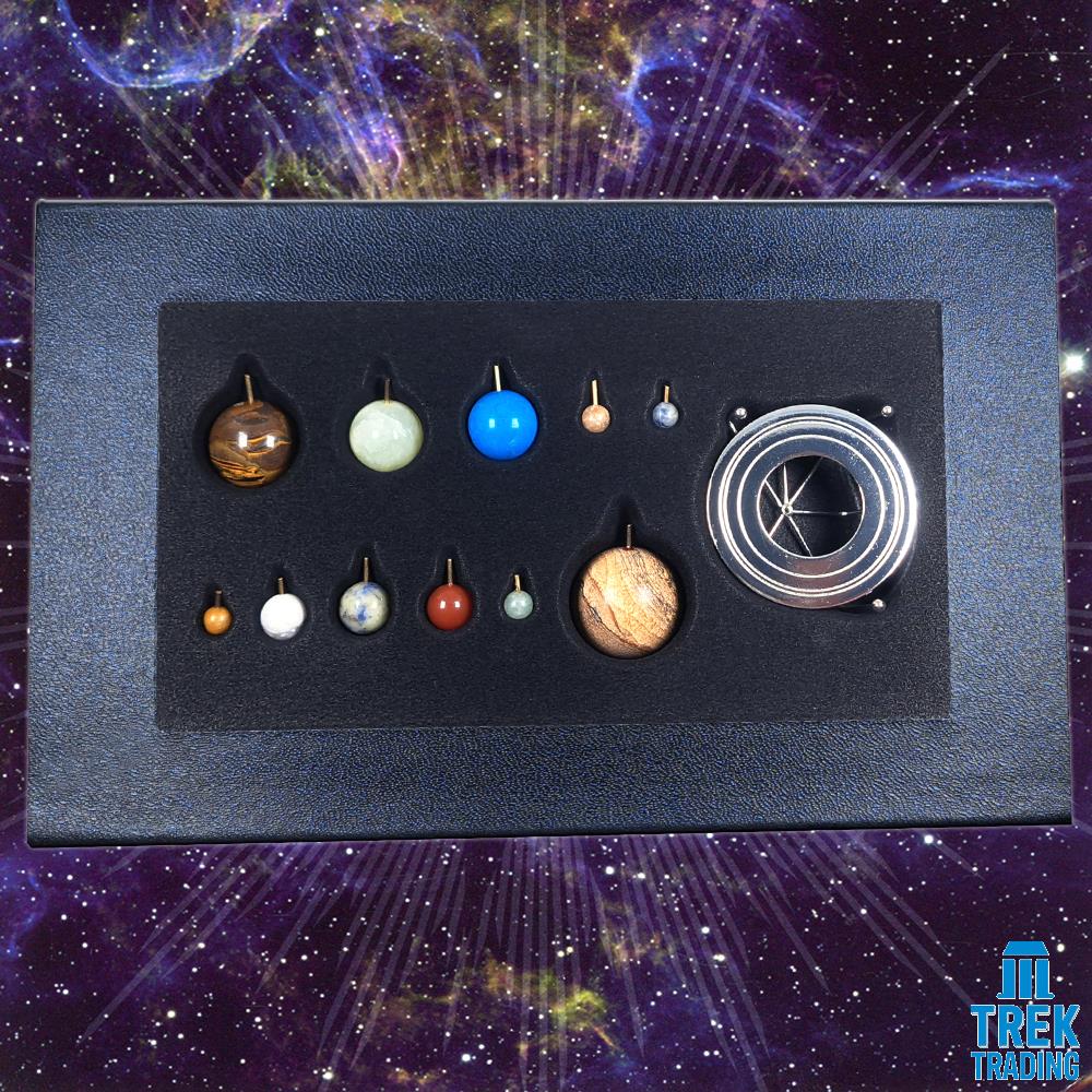 Build a Precision Mechanical Solar System Orrery - Semi-Precious Gemstone Planets Collection - Image 2