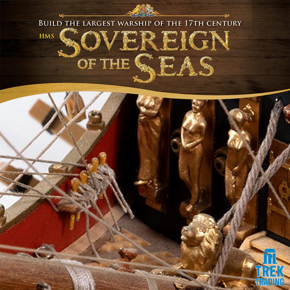 Sovereign of the Seas Complete Kit with 3 Special Gifts & Printed Manual - Image 10