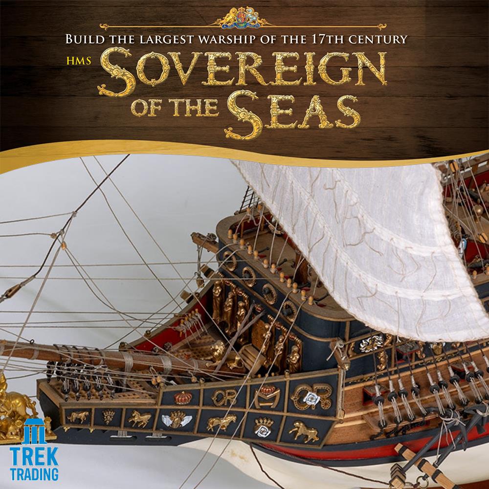 Sovereign of the Seas Complete Kit with 3 Special Gifts & Printed Manual - Image 5