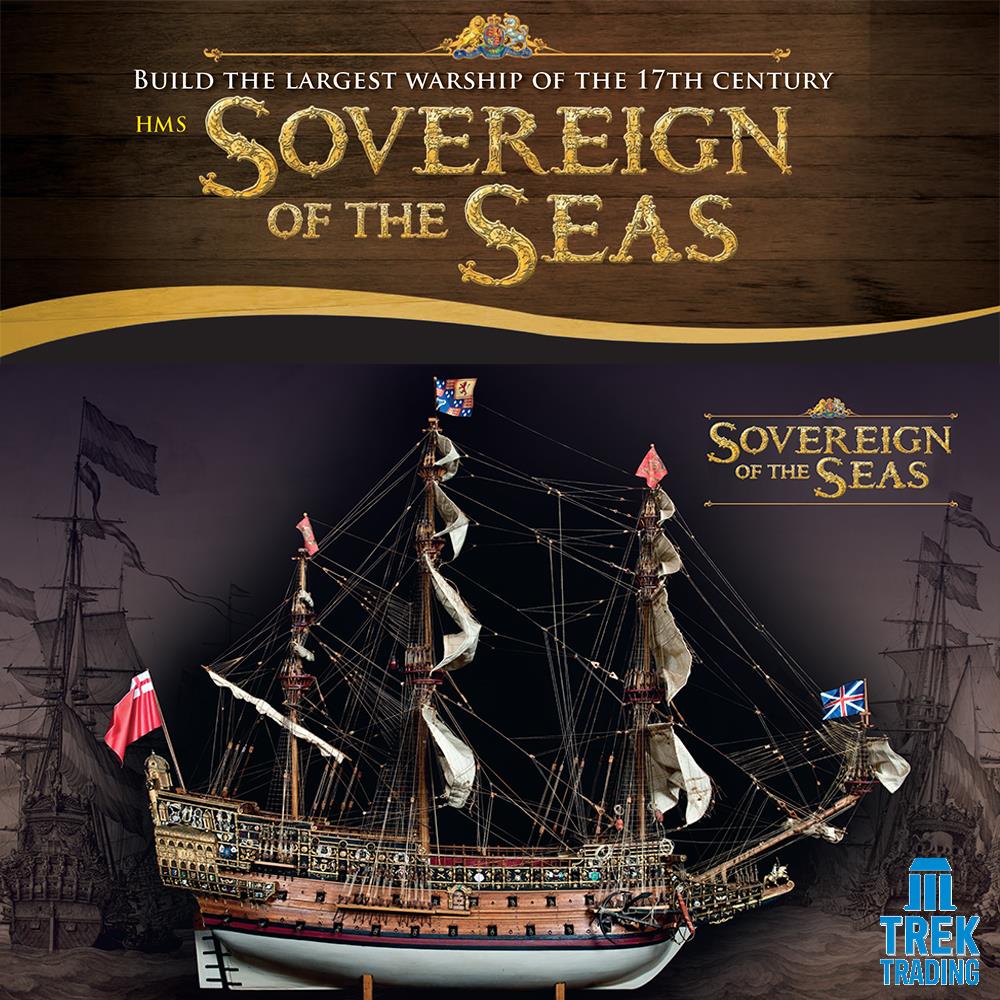 Sovereign of the Seas Step-By-Step Instruction Manual Guide - Image 3