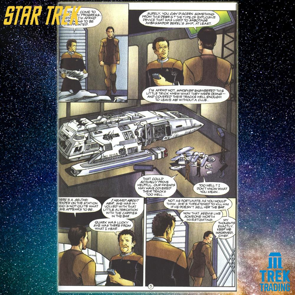 Star Trek Graphic Novel Collection - DS9: Hearts And Minds Volume 43 - Image 4