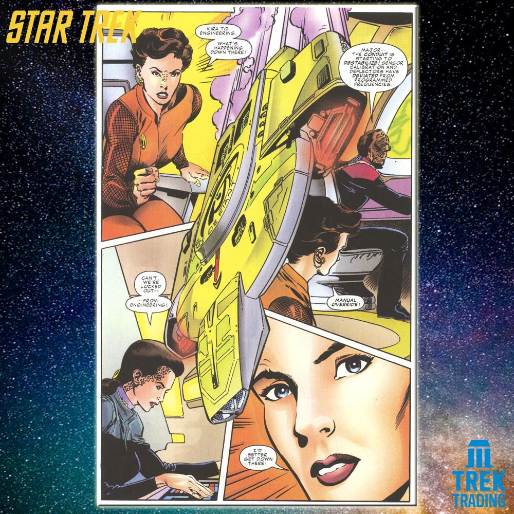 Star Trek Graphic Novel Collection - DS9: Risk Volume 35 - Image 2
