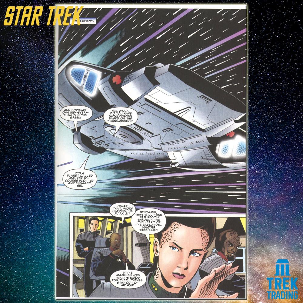 Star Trek Graphic Novel Collection - DS9: Risk Volume 35 - Image 3