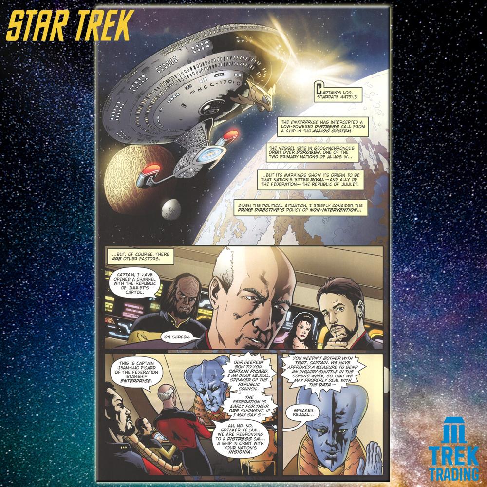 Star Trek Graphic Novel Collection - TNG: Ghosts Volume 16 - Image 3