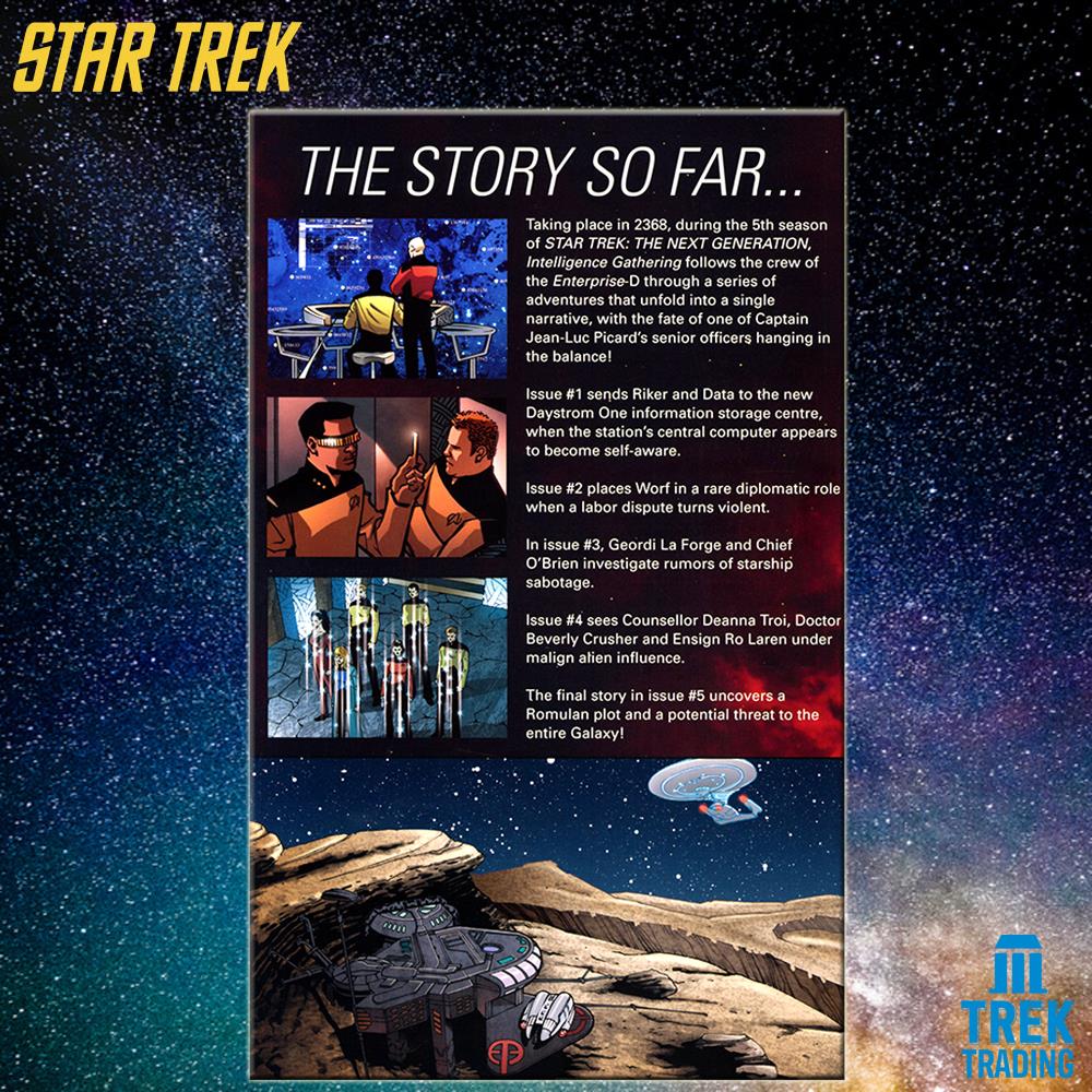 Star Trek Graphic Novel Collection - TNG: Intelligence Gathering Volume 11 - Image 3