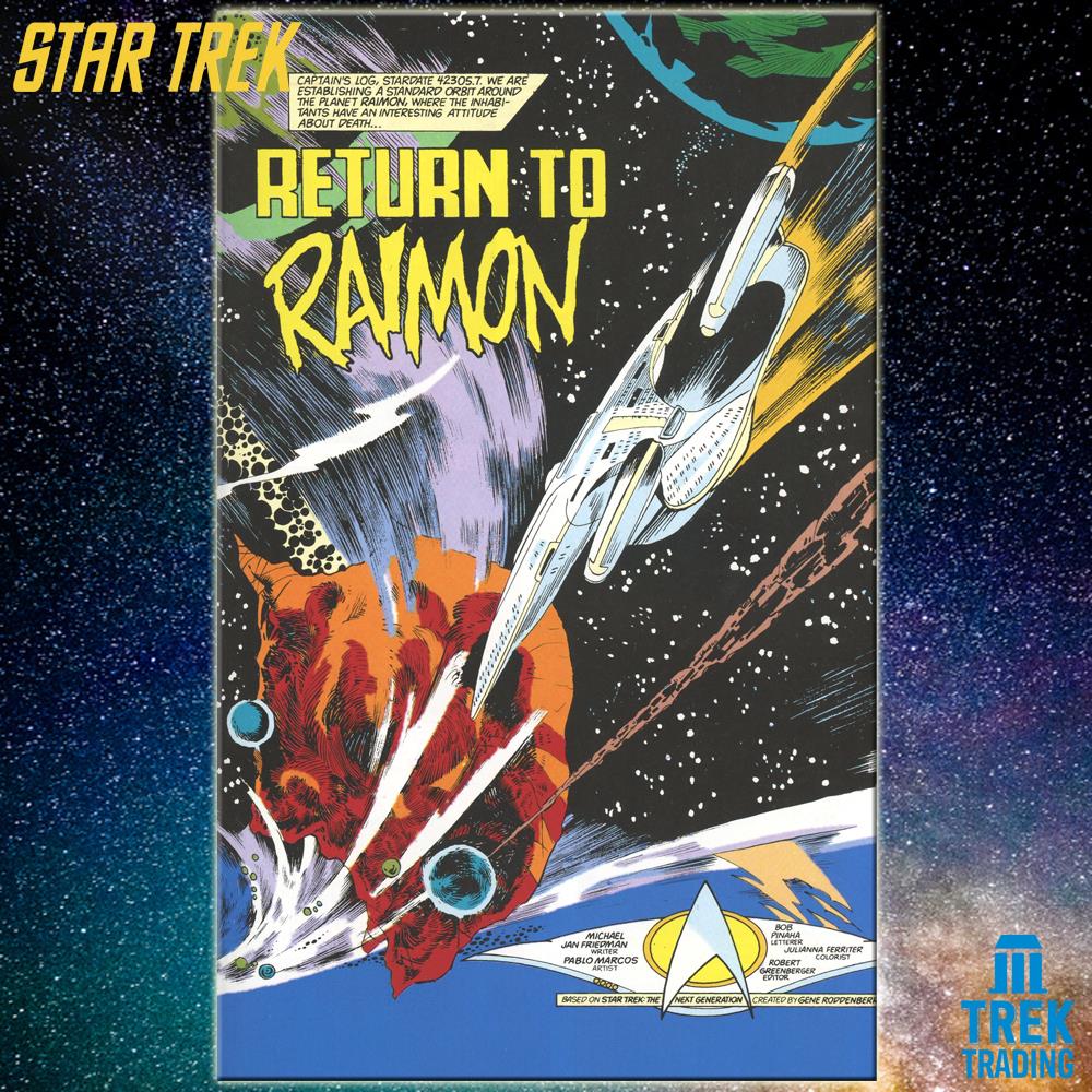Star Trek Graphic Novel Collection - TNG: Return To Raimon Volume 32 - Image 3