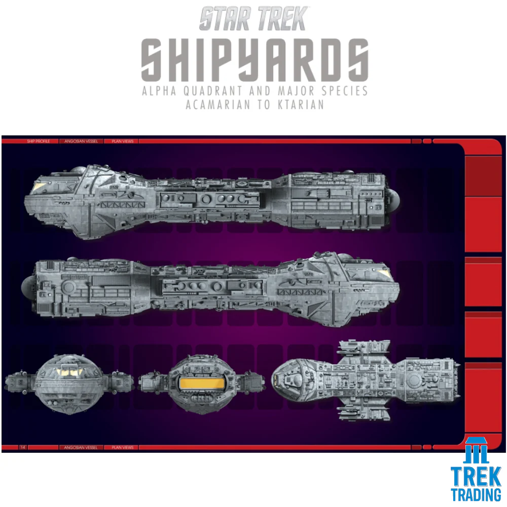 Star Trek Shipyards: Alpha Quadrant and Major Races Volume 1: Acamarian to Ktarian - Hardcover - Image 6