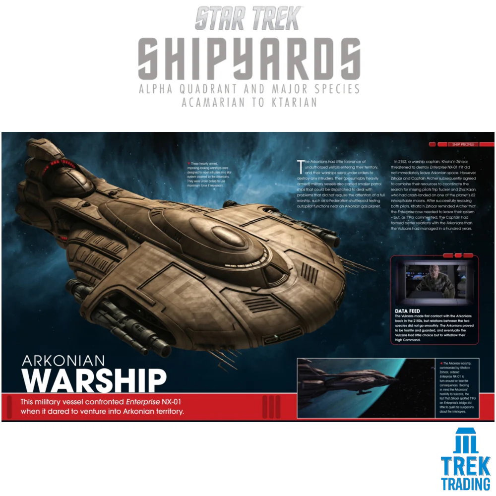 Star Trek Shipyards: Alpha Quadrant and Major Races Volume 1: Acamarian to Ktarian - Hardcover - Image 7