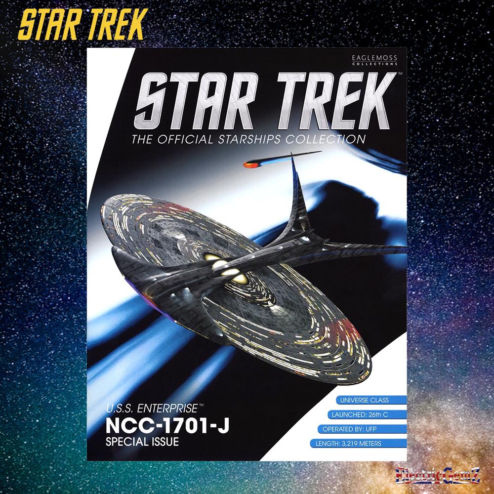 Star Trek Starships Collection - 22cm USS Enterprise NCC-1701-J with Magazine - Special Issue - Image 3