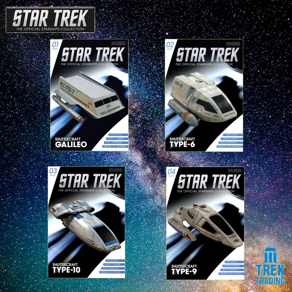 Star Trek Starships Collection - Shuttlecraft Set 1 with Magazines - Issues 1 - 2 - 3 - 4 - Image 7