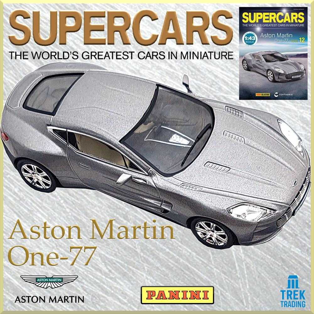 Supercars Collection 12 - Aston Martin One-77 2009 with Magazine - Image 2