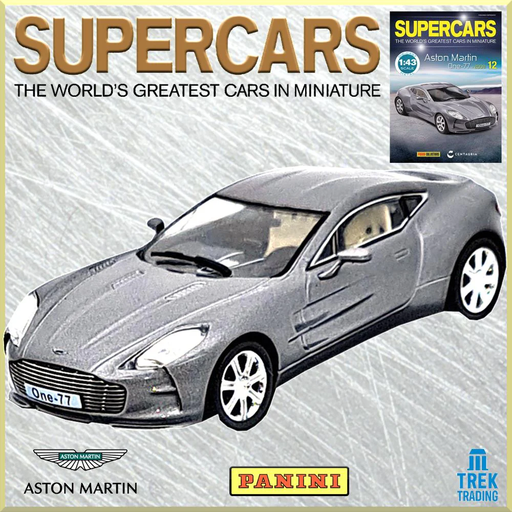 Supercars Collection 12 - Aston Martin One-77 2009 with Magazine - Image 4