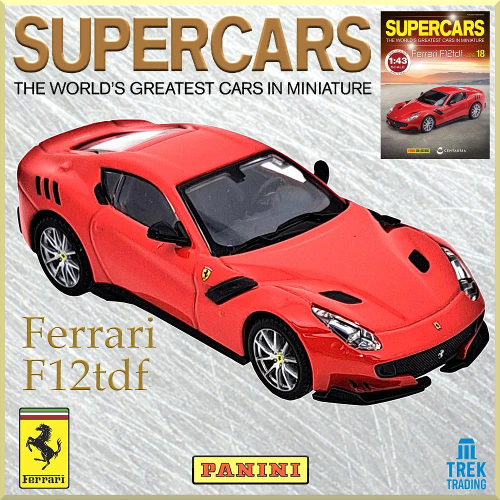 Supercars Collection 18 - Ferrari F12tdf 2015 with Magazine - Image 2