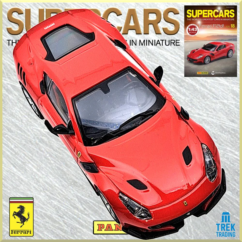 Supercars Collection 18 - Ferrari F12tdf 2015 with Magazine - Image 4