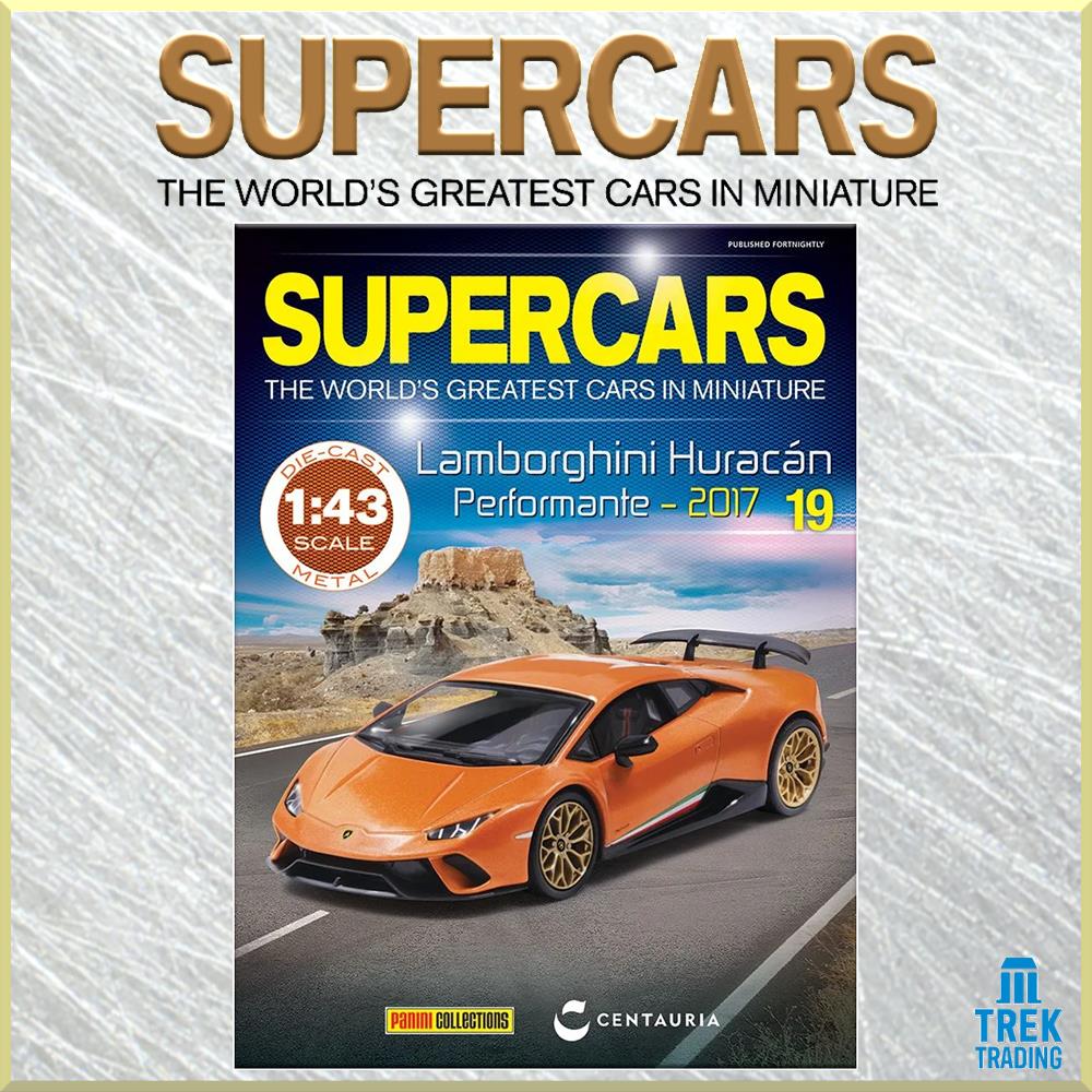 Supercars Collection 19 - Lamborghini Huracán Performante 2017 with Magazine - Image 3