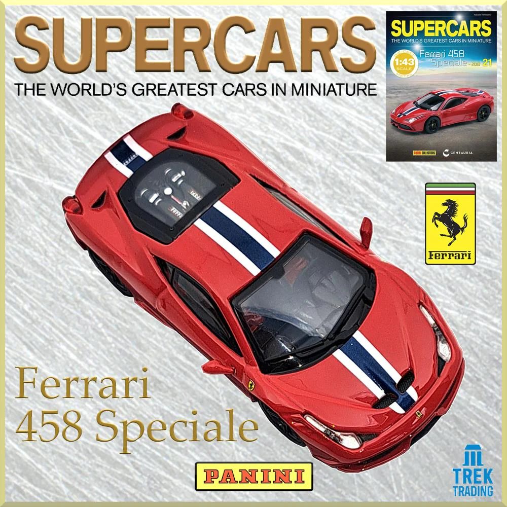 Supercars Collection 21 - Ferrari 458 Speciale 2013 with Magazine - Image 2