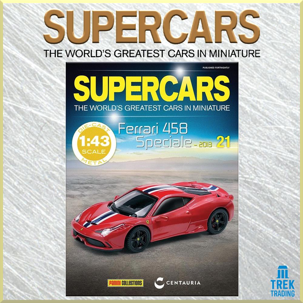 Supercars Collection 21 - Ferrari 458 Speciale 2013 with Magazine - Image 3