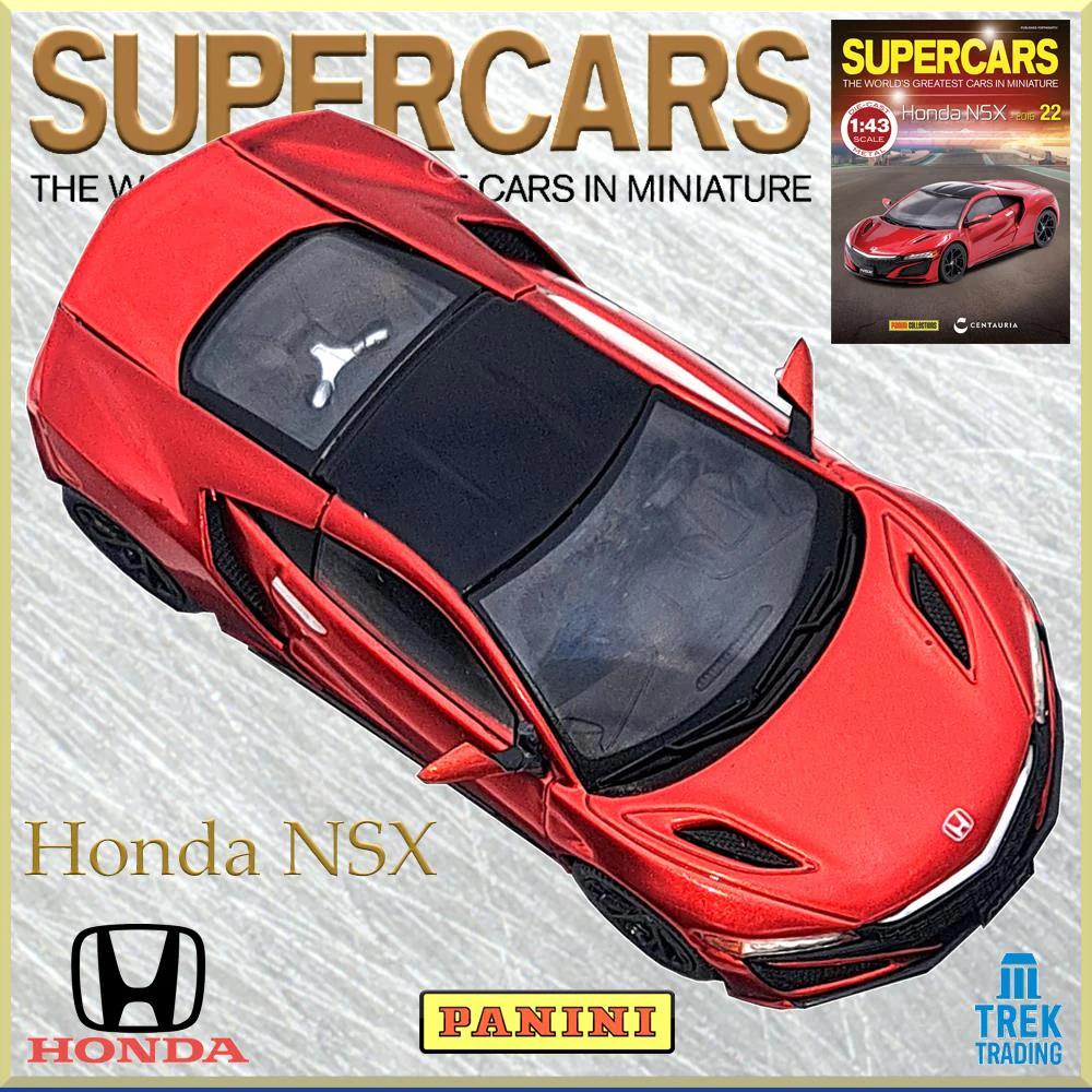 Supercars Collection 22 - Honda NSX 2016 with Magazine - Image 2