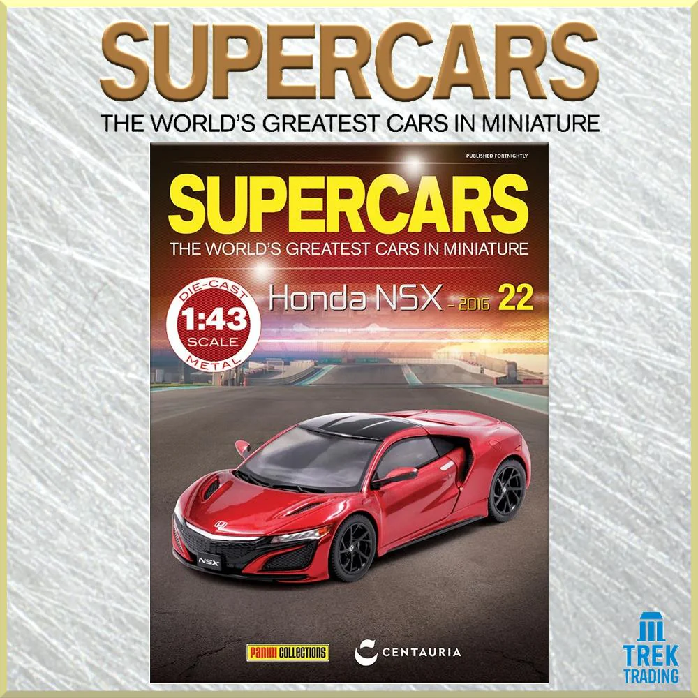 Supercars Collection 22 - Honda NSX 2016 with Magazine - Image 3