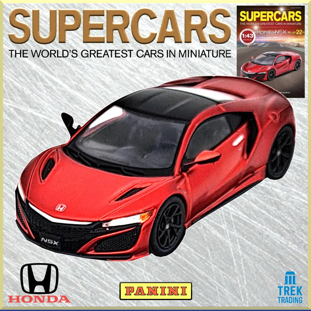 Supercars Collection 22 - Honda NSX 2016 with Magazine - Image 4