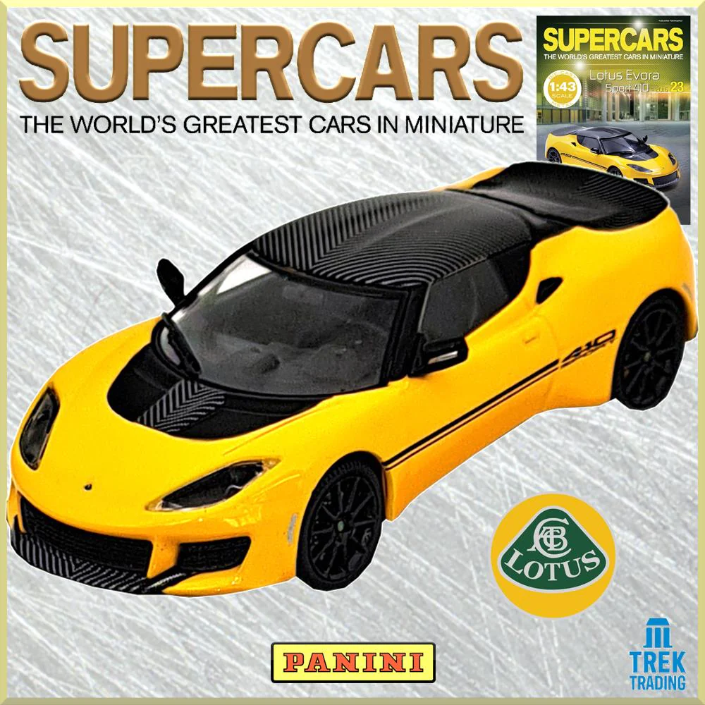 Supercars Collection 23 - Lotus Evora Sport 410 2016 with Magazine - Image 4