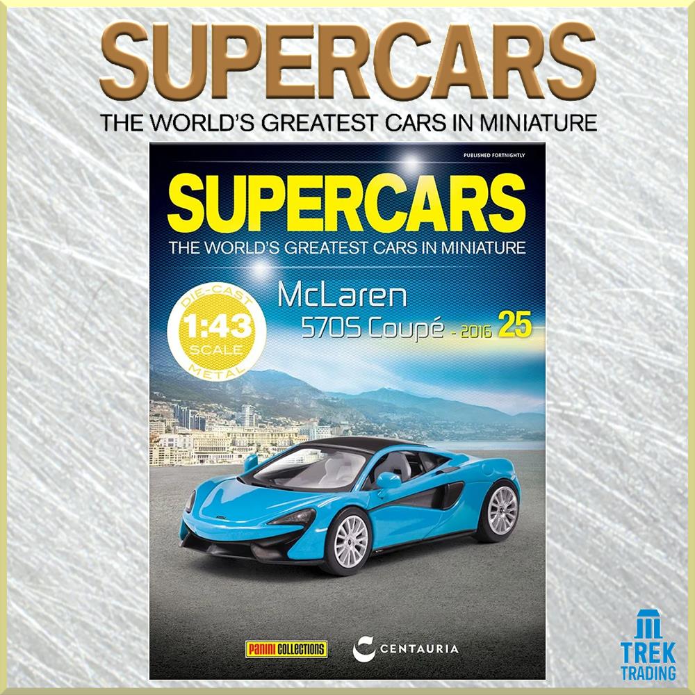 Supercars Collection 25 - McLaren 570S Coupé 2016 with Magazine - Image 3