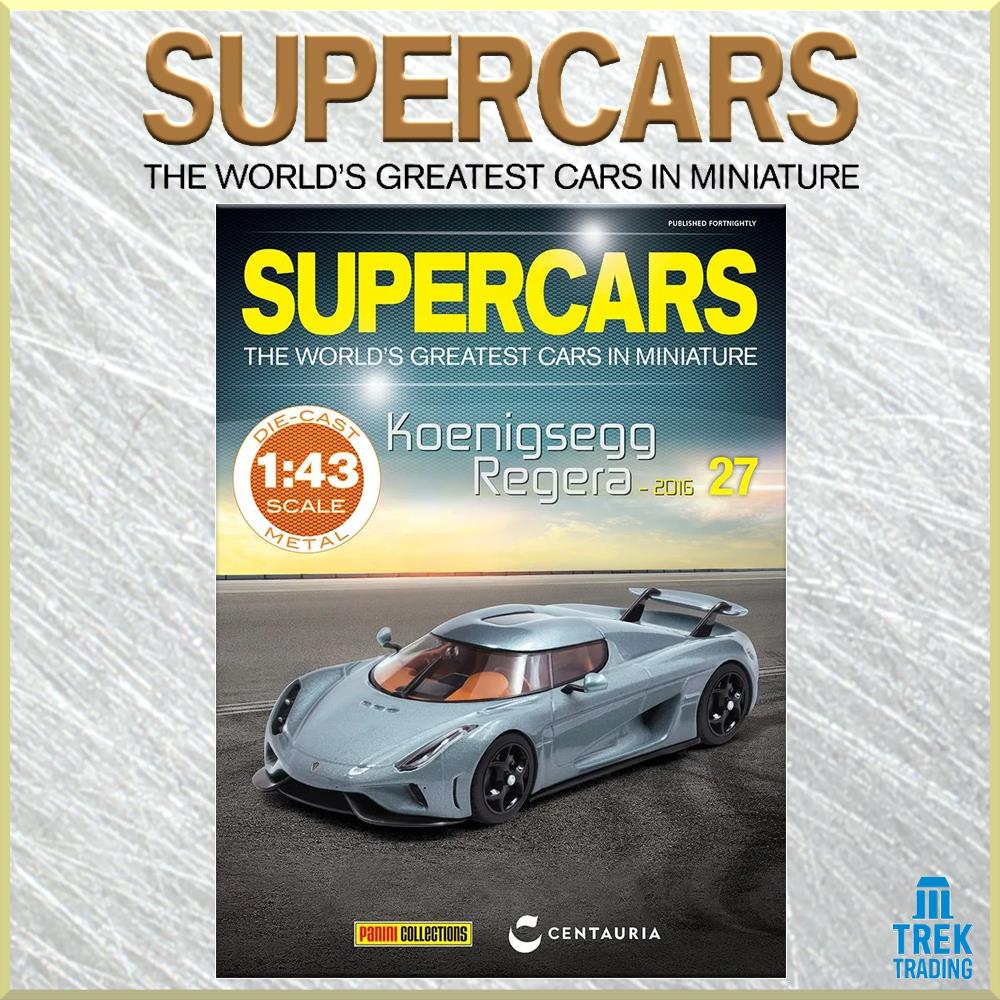 Supercars Collection 27 - Koenigsegg Regera 2016 with Magazine - Image 3