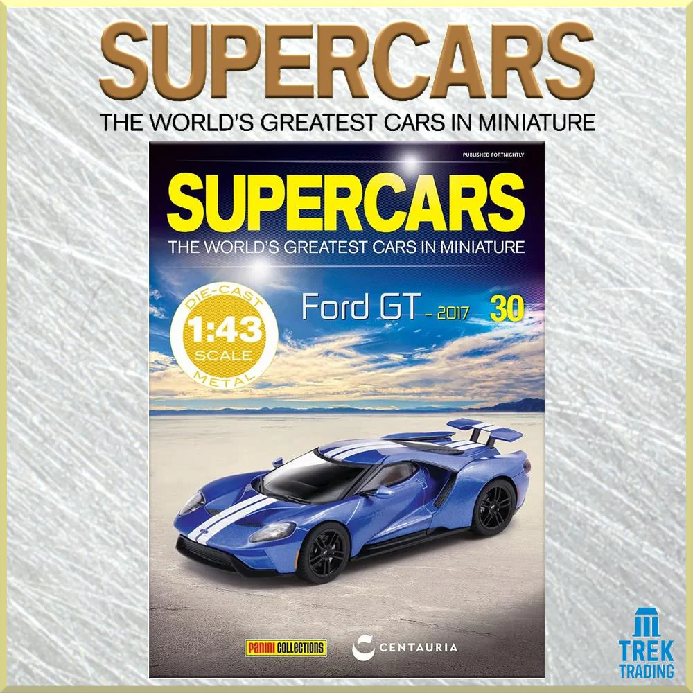 Supercars Collection 30 - Ford GT 2017 with Magazine - Image 3