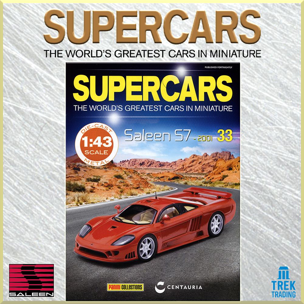 Supercars Collection 33 - Saleen S7R 2001 with Magazine - Image 3