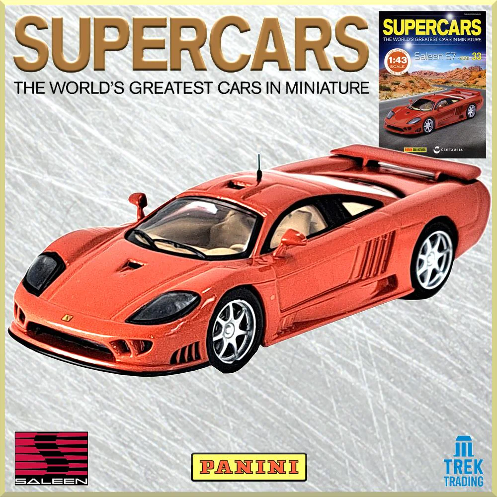 Supercars Collection 33 - Saleen S7R 2001 with Magazine - Image 4