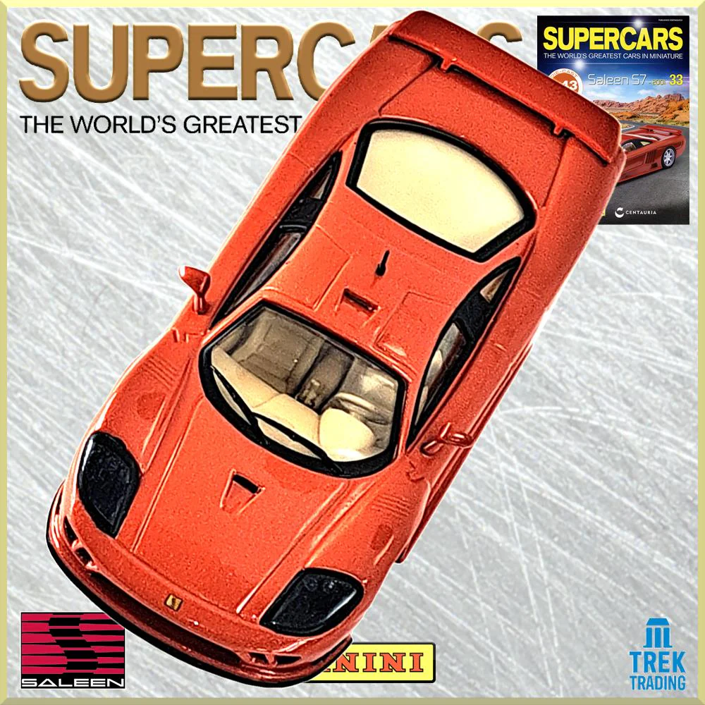 Supercars Collection 33 - Saleen S7R 2001 with Magazine - Image 5
