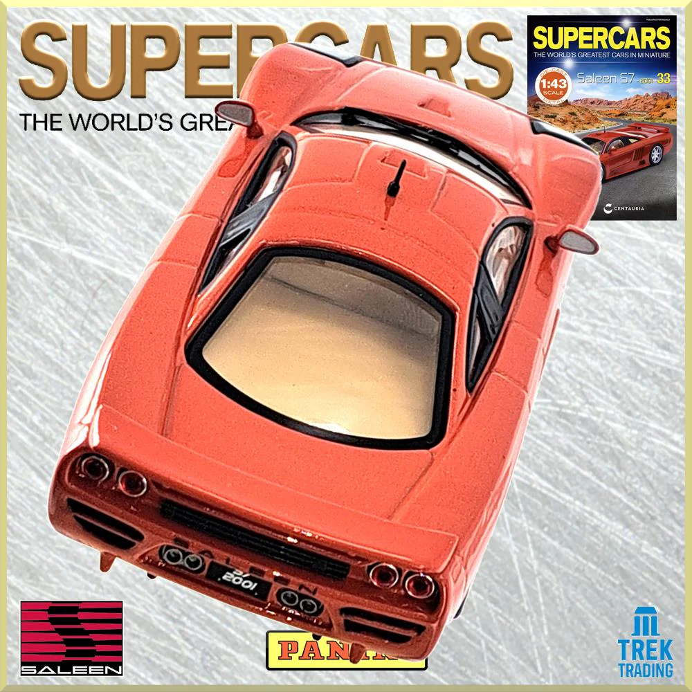 Supercars Collection 33 - Saleen S7R 2001 with Magazine - Image 6