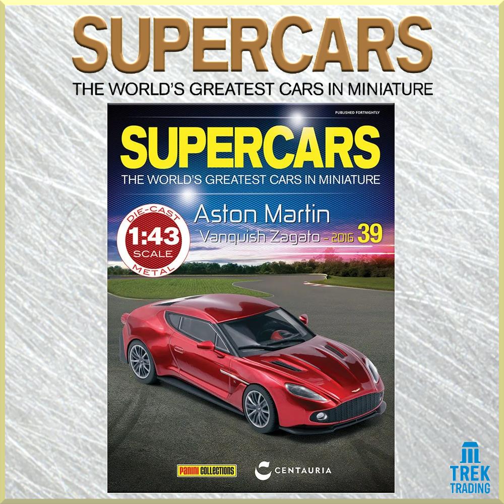 Supercars Collection 39 - Aston Martin V12 Vanquish Zagata 2016 with Magazine - Image 3