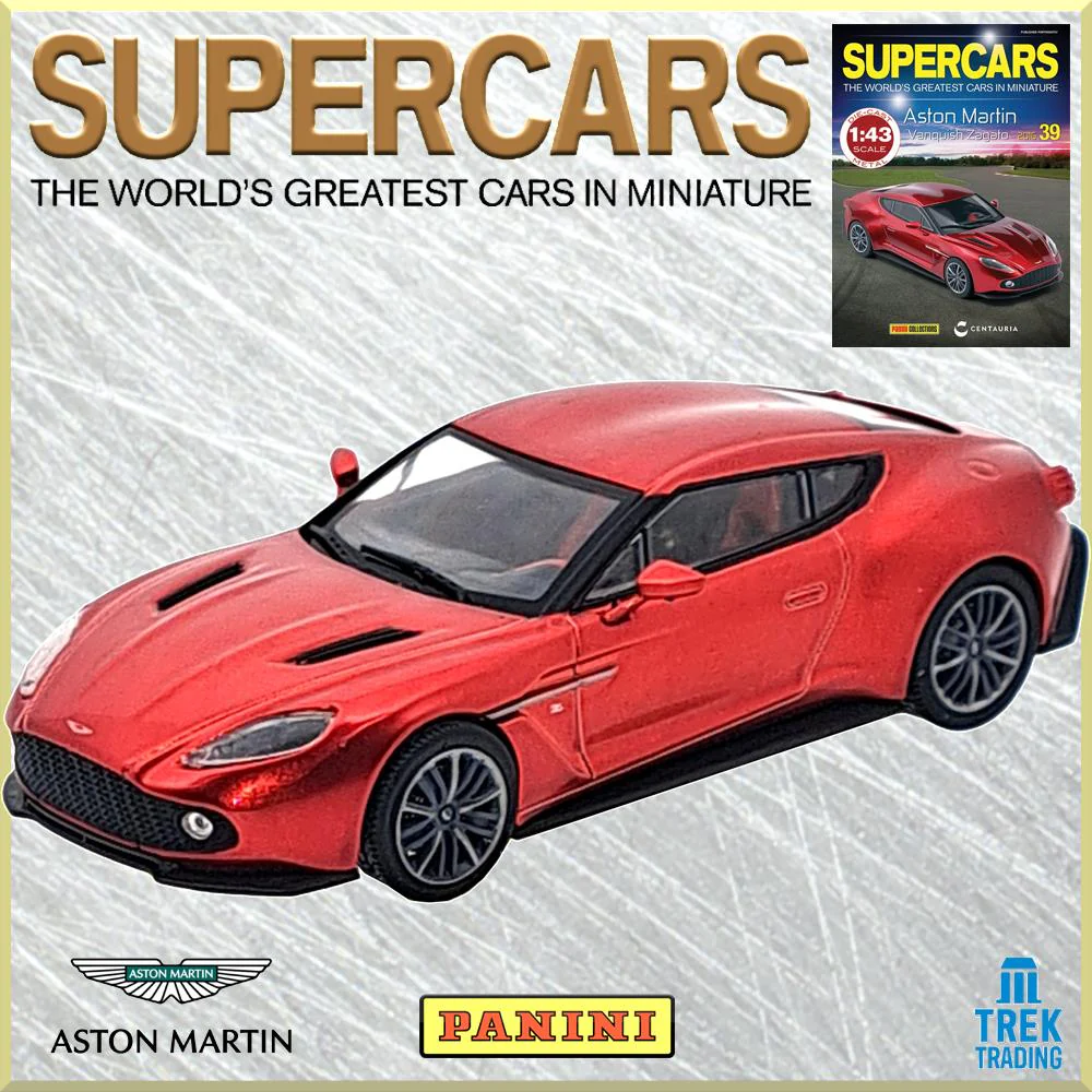 Supercars Collection 39 - Aston Martin V12 Vanquish Zagata 2016 with Magazine - Image 4