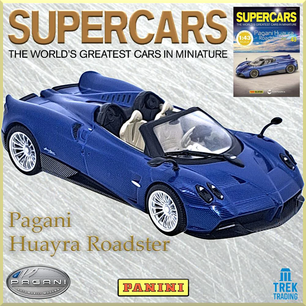 Supercars Collection 43 - Pagani Huayra Roadster 2017 with Magazine - Image 2
